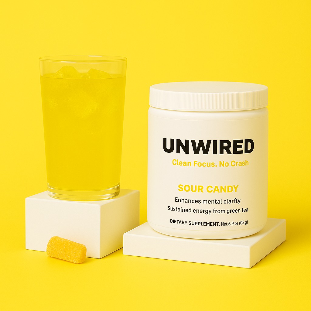 UNWIRED - Focus Powder (Sour Gummi Worm)
