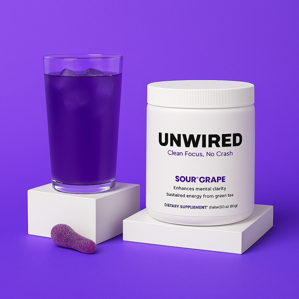 UNWIRED - Focus Powder (Sour Gummi Worm)
