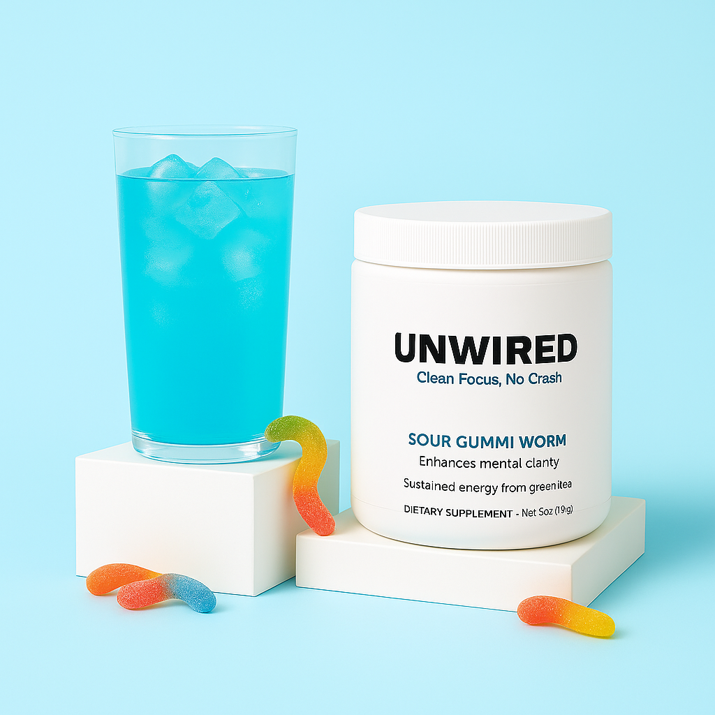 UNWIRED - Focus Powder (Sour Gummi Worm)